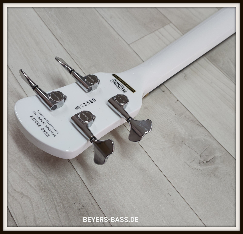 Spector Euro 4 X, Solid White Gloss, Limited Edition